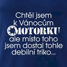 Chtěl jsem dostat motorku - Vánoce