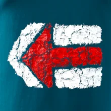 Párová turistická značka  červená