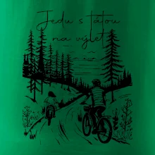 Cyklistika  - Jedu s tátou na výlet - Táta a dcera
