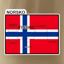Norsko vlajka další státy