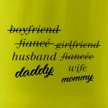 Partnerské triko nastávající rodiče