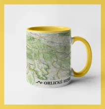 Hrnek - Orlické hory mapa