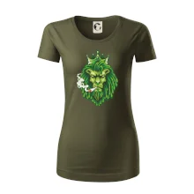 Zhulený lev zelený