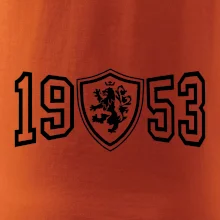 Narozeninový motiv - znak - 1953