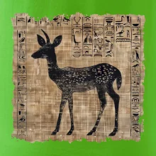 Egyptské hieroglyfy srnka