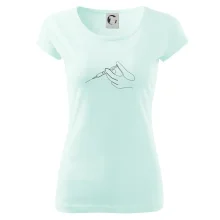 Ruka a injekce jedním tahem