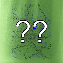 Vaše město - Mapa s vodními toky