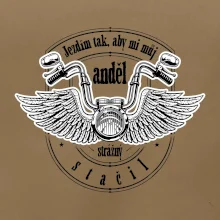 Jezdím tak rychle, aby mi můj anděl strážný stačil