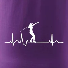 EKG hod oštěpem žena