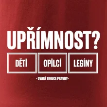 Upřímnost dětí opilci a legíny