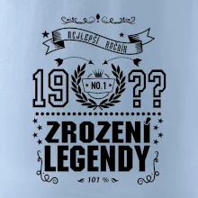 Zrození legendy - pro všechny - vlastní letopočet Zrození legendy - pro všechny - vlastní letopočet