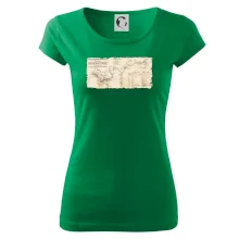 Mapa Báňské dráhy z Moravské Ostravy do Doubravy