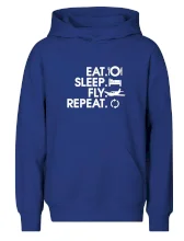 Eat sleep fly repeat