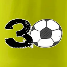 Fotbal kulaté narozeniny 30