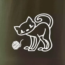 Kočka - Klubíčko - prsa