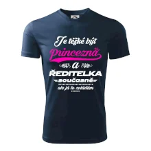 Je těžké být princezna - ředitelka