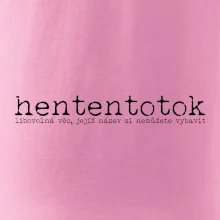 Čeština 2.0 - hententotok