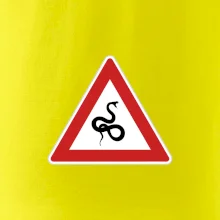 Dopravní značka - Pozor had