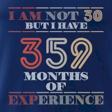 30 years 359 months of experience 30 years 359 months of experience