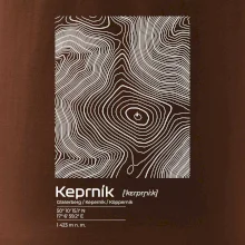 Keprník - vrstevnice v obdélníku