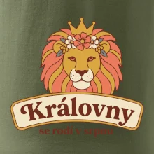 Královny se rodí v srpnu  - barevný lev