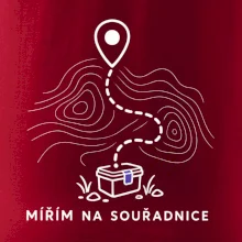 Mířím na souřadnice minimalistická trasa