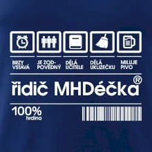 Čárový kód -  Řidič MHD Čárový kód -  Řidič MHD
