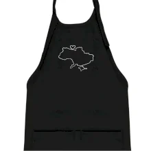 Mapa Ukrajiny - srdce