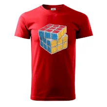 Rubikova kostka kreslená