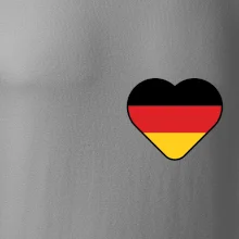 Germany love malé - Německá vlajka