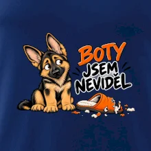 Boty jsem neviděl - štěně vlčáka