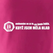 Omlouvám se za to, co jsem řekla, když jsem měla hlad Omlouvám se za to, co jsem řekla, když jsem měla hlad