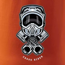 Cross rider písty helma