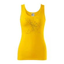 Černobílá mapa Znojmo