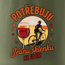 Potřebuju jednu sklenku na 10km