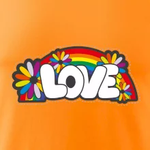 Love s duhou v pozadí