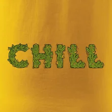 Konopí nápis chill