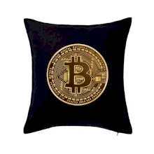 Bitcoin zlatá mince kulatá