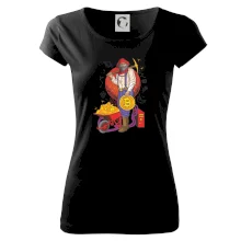 Horník těží bitcoiny