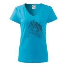 Nákres stožáru vysokého napětí