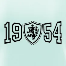 Narozeninový motiv - znak - 1954