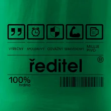 Čárový kód - Ředitel