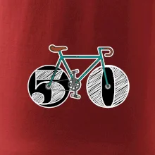Narozeniny 50 let na kole