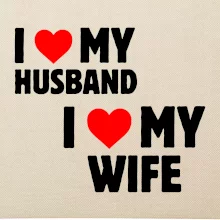 I love my wife / Husband