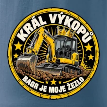 Král výkopů bagr je moje žezlo