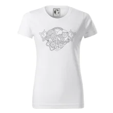 Steampunk srdce kreslené