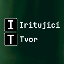 IT Nápis Iritující Tvor