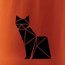 Origami kočka z boku