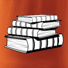 Knihy černobílé na sobě