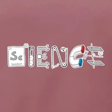 Science věda nápis